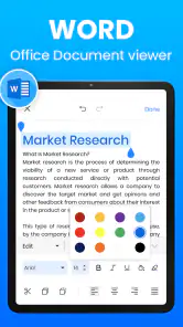Word Document: DOCX, PDF, XLSX screenshot