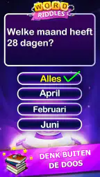 Word Riddles - Hersentest woor 4
