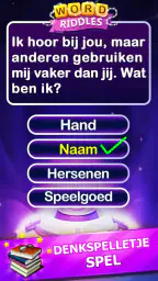 Word Riddles - Hersentest woor 6