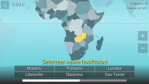 World Map Quiz screenshot