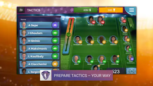 WSM - Women's Soccer Manager 1