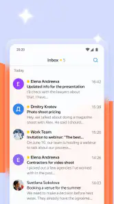 Yandex Mail: Email & Cloud screenshot