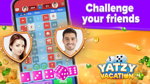 Yatzy Vacation dice game 7