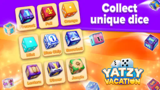 Yatzy Vacation dice game 8