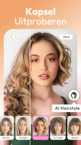YouCam Makeup: Gezichtseditor screenshot
