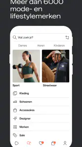 Zalando – online shopping screenshot