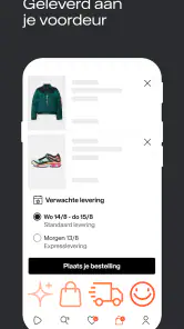 Zalando – online shopping screenshot