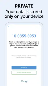 Zangi Private Messenger screenshot