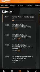 Ziggo Sport Totaal screenshot