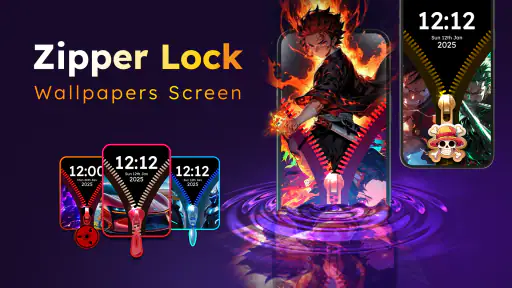 Zipper Lock Wallpapers Screen 8