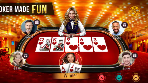 Zynga Poker- Texas Holdem Game 3