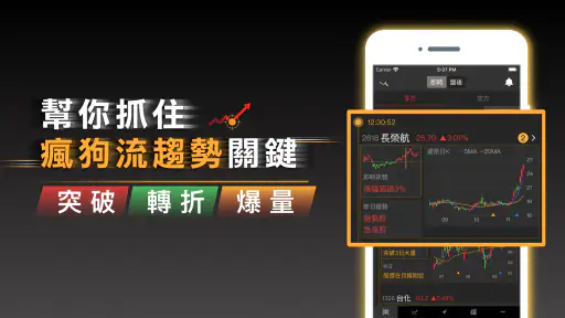 股市起漲K線 - 幫你找到強勢飆漲的瘋狗流股票 1