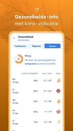 Weeronline: weer & buien radar 6