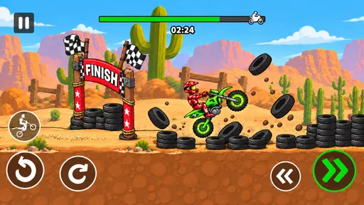 Hill Climb Bike Stunts 6