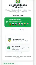 38Brasileirão - Modo Treinador 1