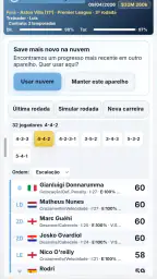 38Brasileirão - Modo Treinador 5