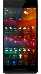 3D EARTH PRO - local forecast 4