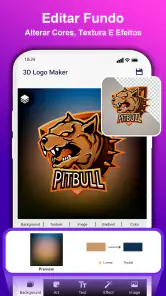 3D Logo Maker - Criar Logotipo screenshot