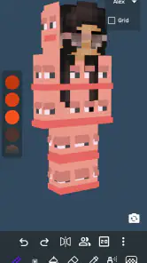 3D Skin Editor for Minecraft screenshot