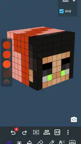 3D Skin Editor for Minecraft screenshot