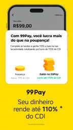 99: Corridas, Food, Pay 5