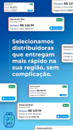 99Gás: Compre gás de cozinha 5