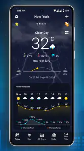 9Weather: Previsão do tempo screenshot