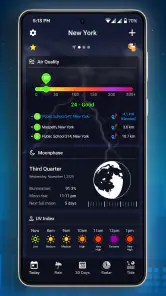 9Weather: Previsão do tempo screenshot
