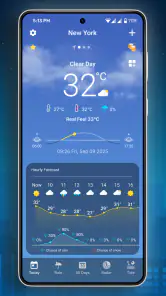 9Weather: Previsão do tempo screenshot