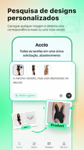 Accio: Agente de IA da Alibaba screenshot