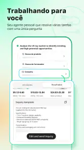 Accio: Agente de IA da Alibaba screenshot