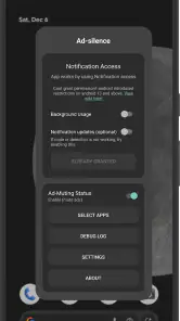 Ad-silence - OpenSource screenshot