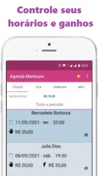 Agenda para Manicure App 1