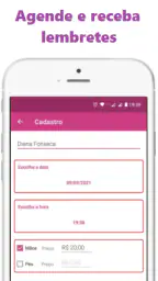 Agenda para Manicure App 2