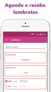 Agenda para Manicure App screenshot