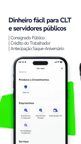 Agibank: Conta, Crédito screenshot