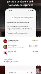 Ailo: IA de delivery do iFood screenshot