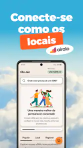Airalo: eSIM Viagem e Internet screenshot