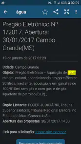 Alerta Licitação screenshot