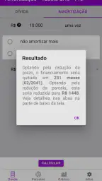 Amortização de Financiamento 2