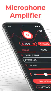 Amplificador de microfone screenshot