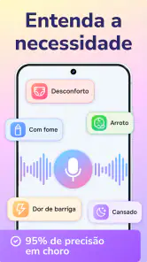 Analisador de choro de bebê screenshot