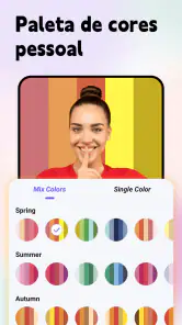 Análise de cores: Cor pessoal screenshot