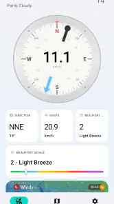 Anemometer: Wind Speed Tracker screenshot