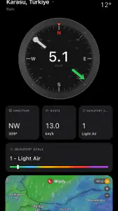 Anemometer: Wind Speed Tracker screenshot
