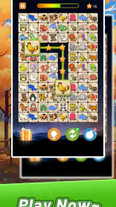 Animal Match Link - Onet Tile screenshot