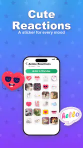 Anime Sticker Maker Studio screenshot