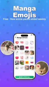 Anime Sticker Maker Studio screenshot