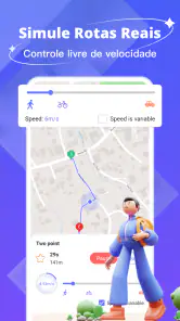 AnyGo-Simule GPS com Joystick screenshot