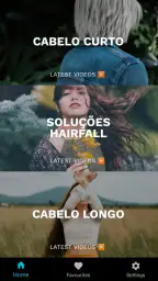 App de Cabelo Cuidados 1